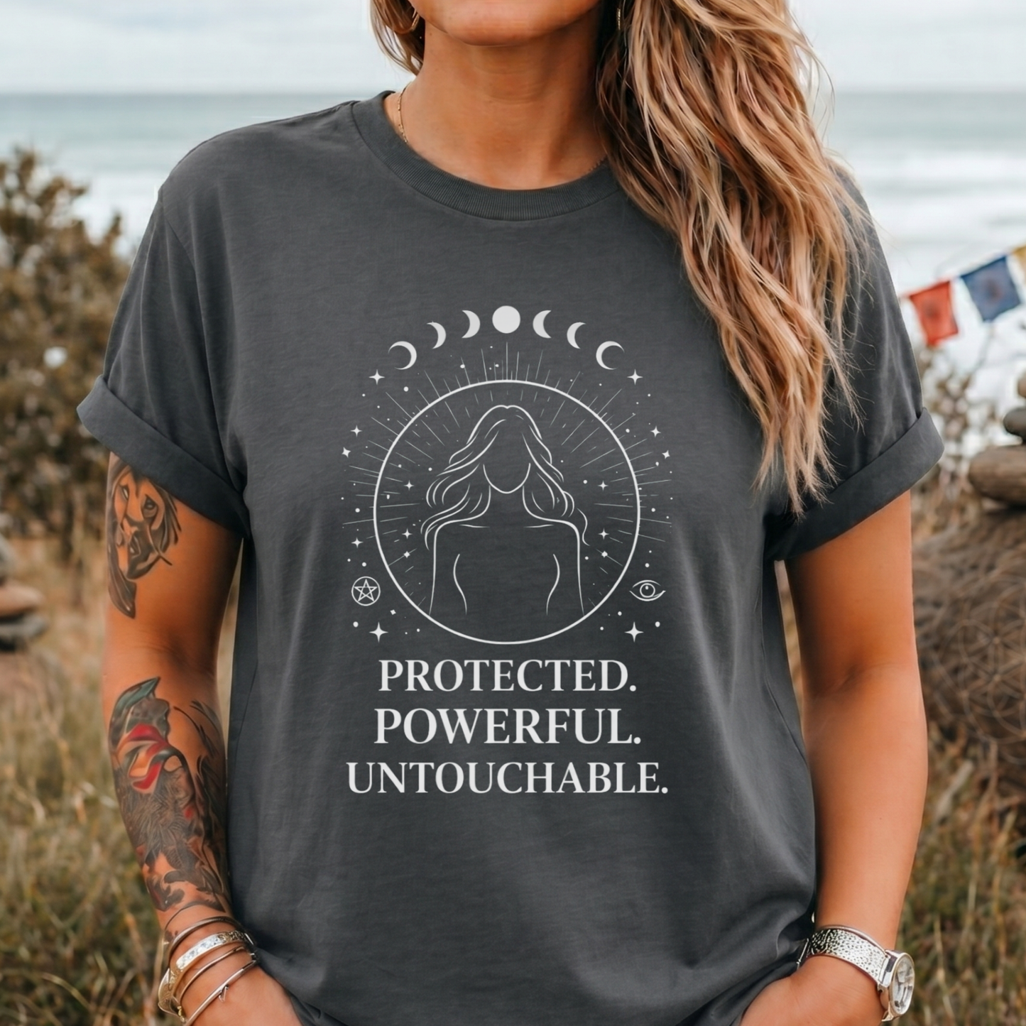 Protected. Powerful. Untouchable. T-Shirt