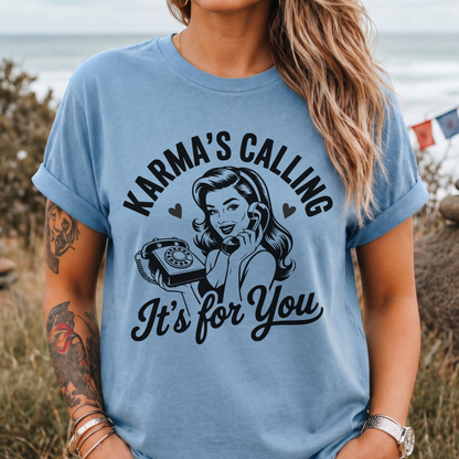 Karma's Calling | Retro T-Shirt
