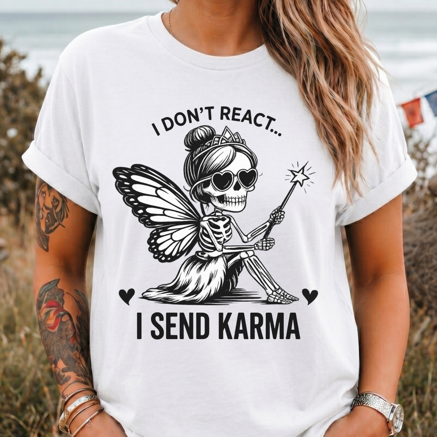 I Don't React Karma Fairy T-Shirt