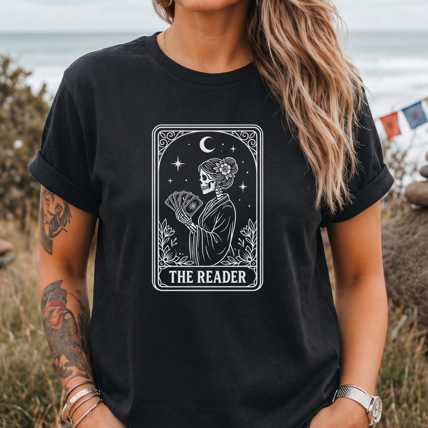 The Reader Gothic Tarot T-Shirt