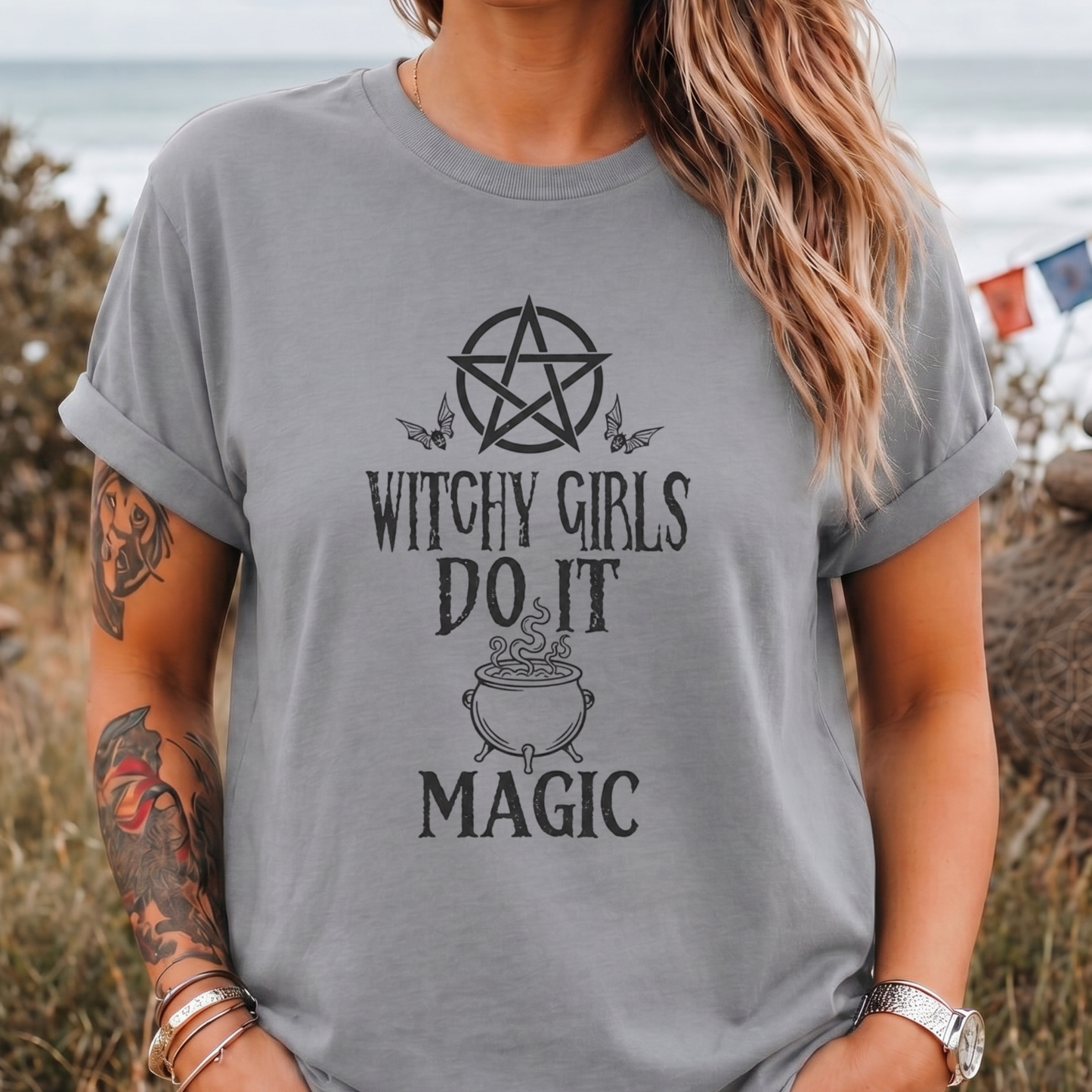 Witchy Girls Do It Magic | Occult T-Shirt