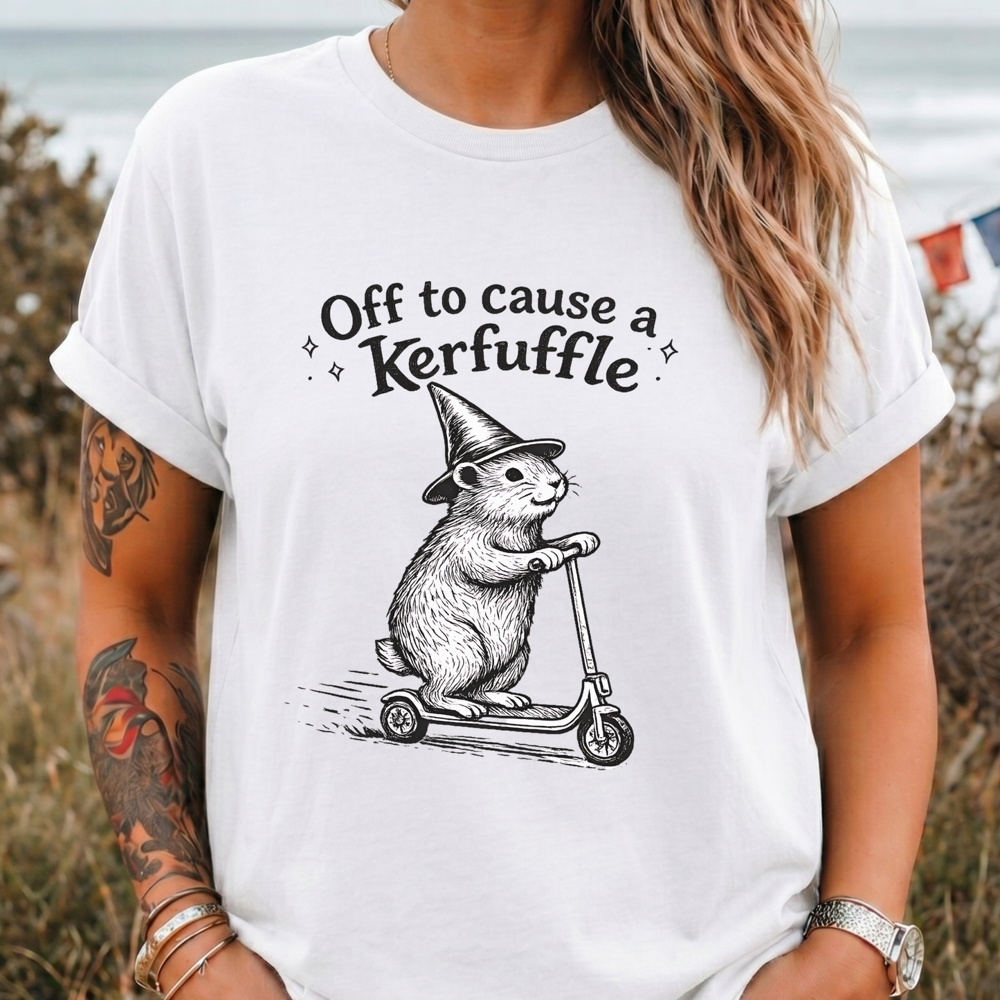 Off to Cause a Kerfuffle T-Shirt