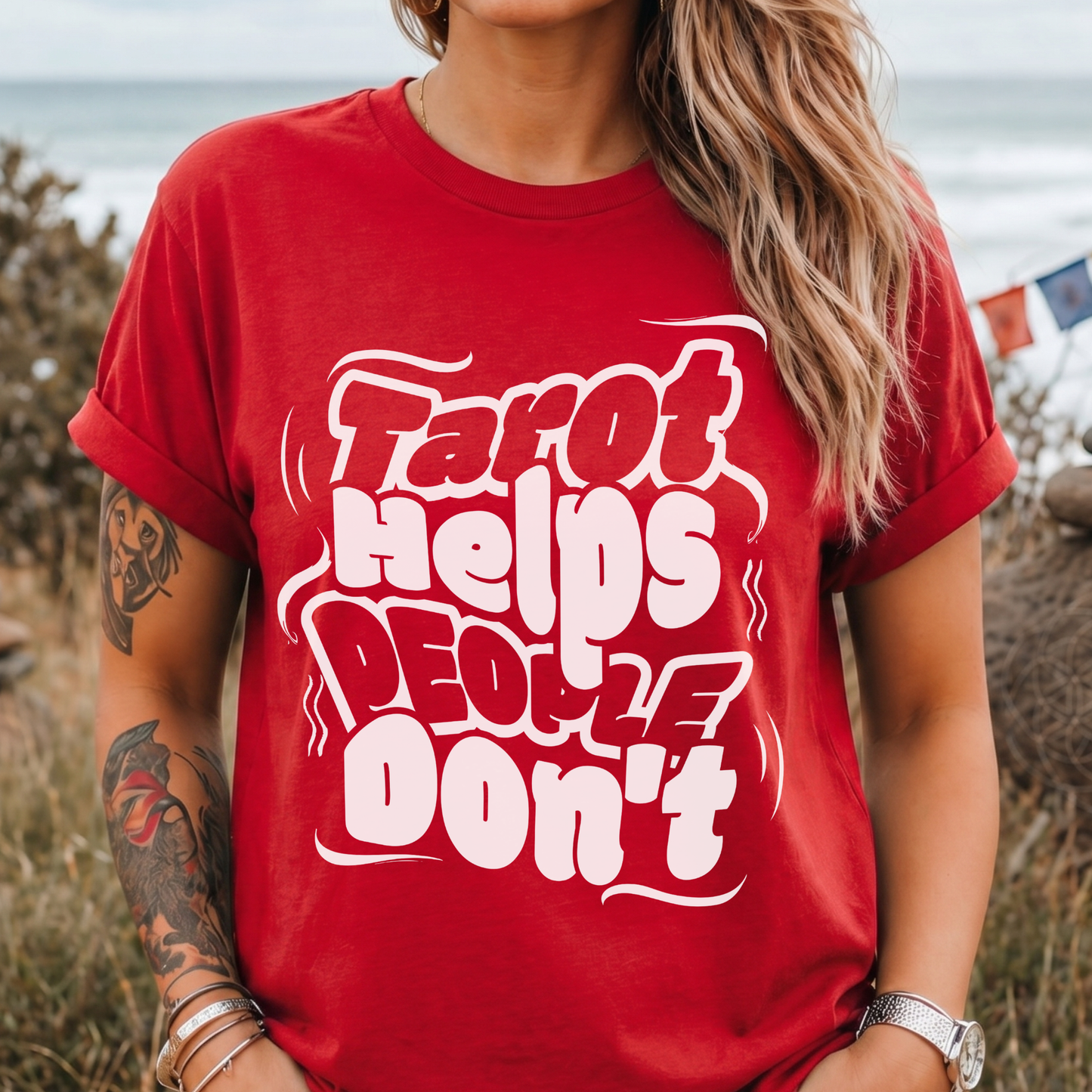 Tarot Helps People Don't T-Shirt