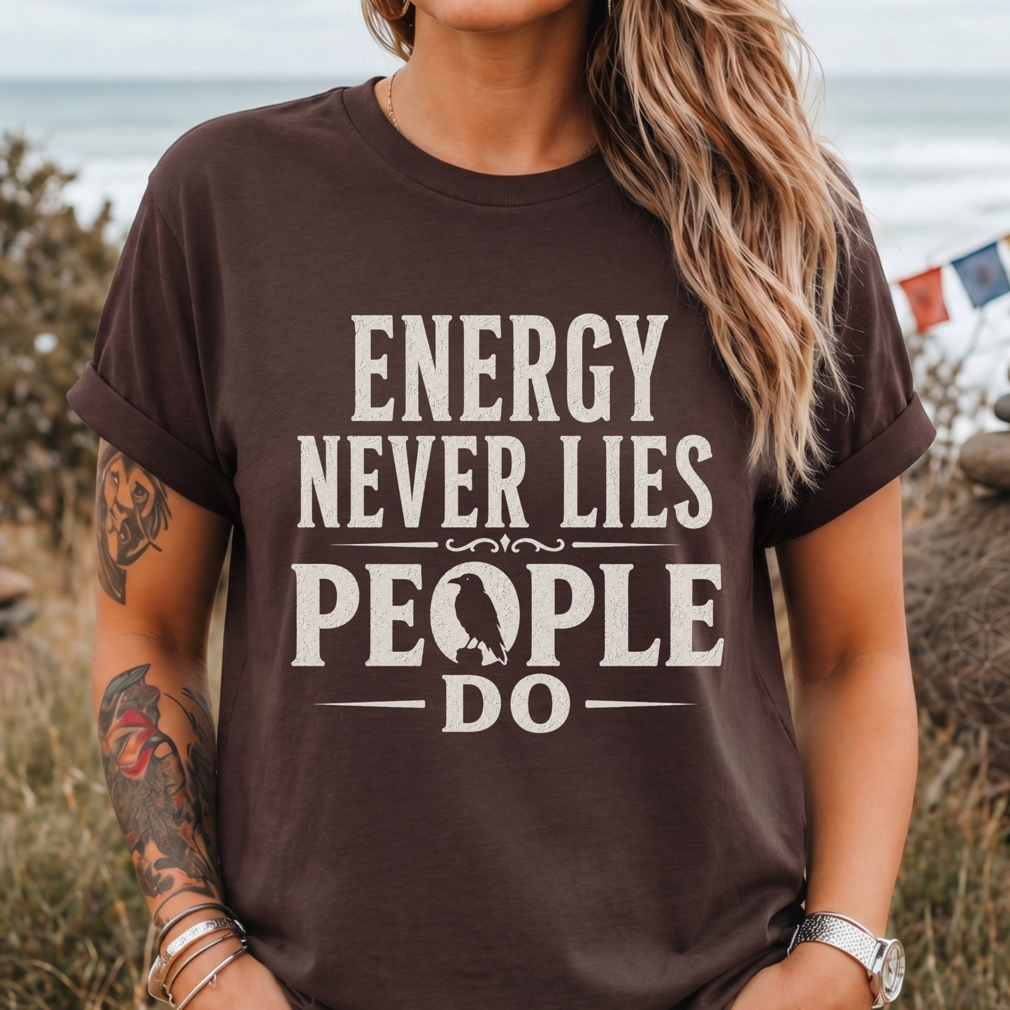 Energy Never Lies People Do T-Shirt