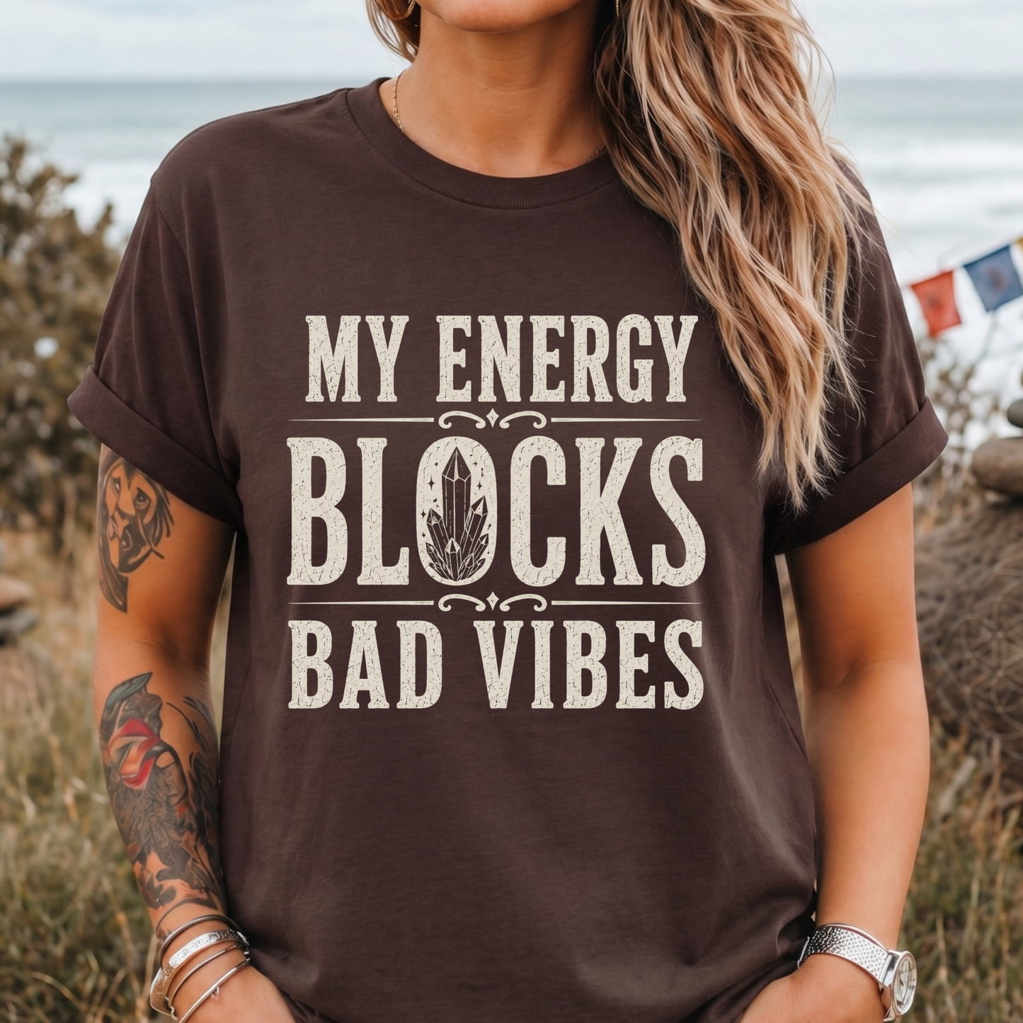 Blocks Bad Vibes T-Shirt