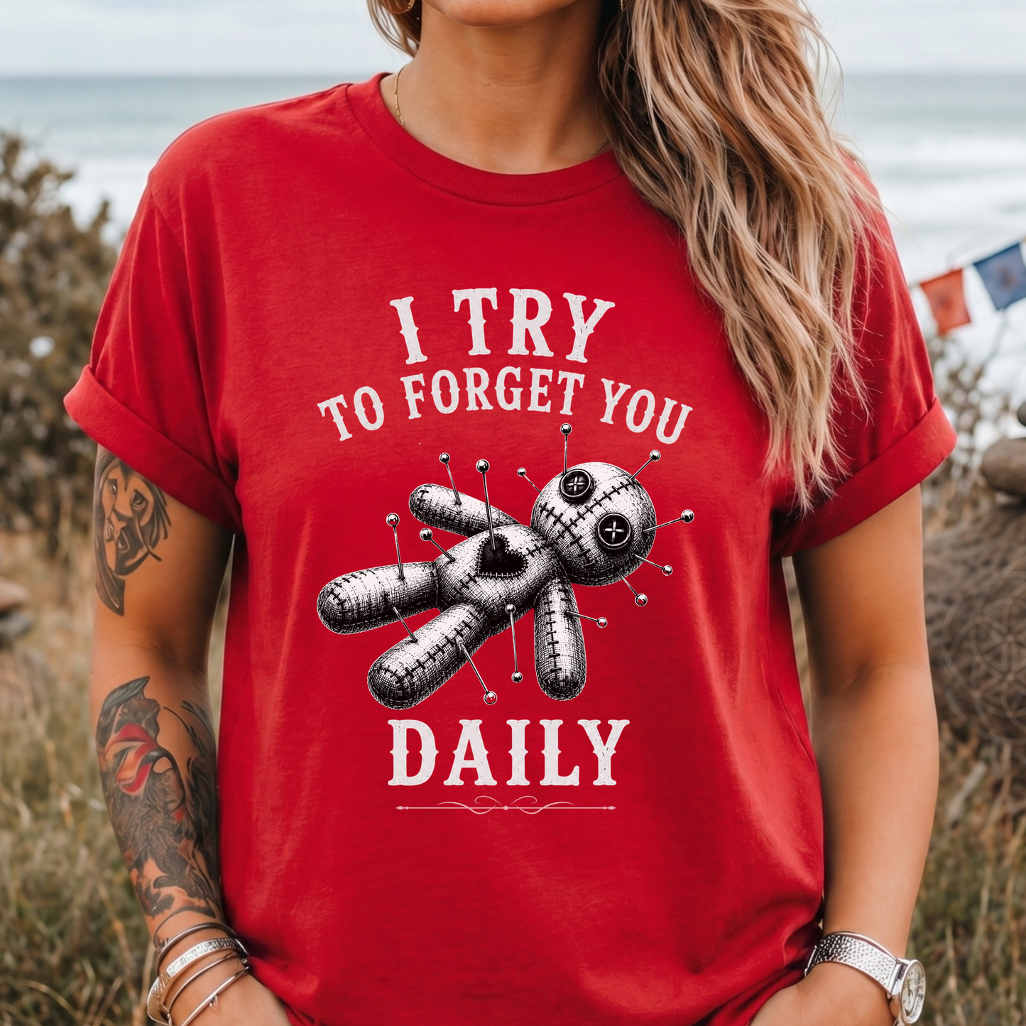 I Try To Forget You Daily T-Shirt