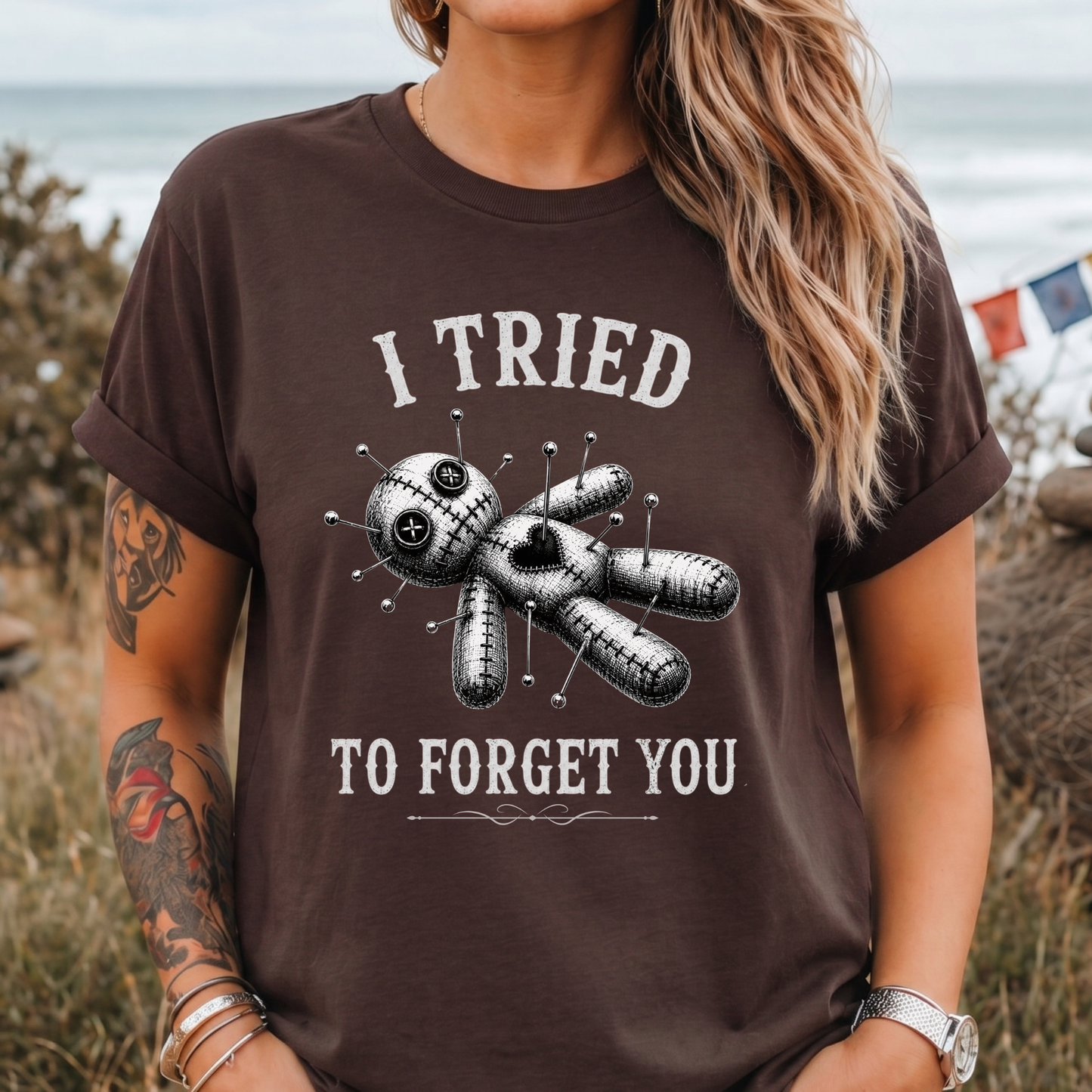 I Tried To Forget You Voodoo T-Shirt