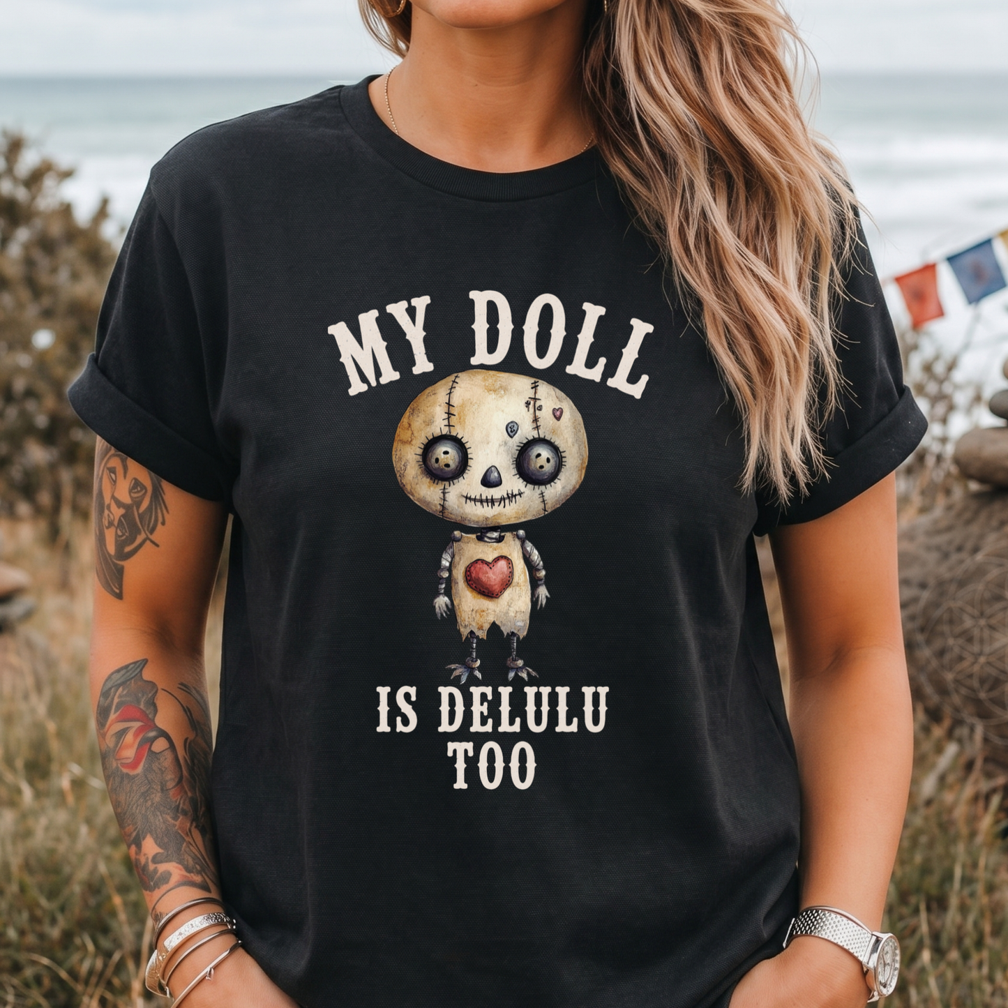 My Voodoo Doll Is Delulu T-Shirt