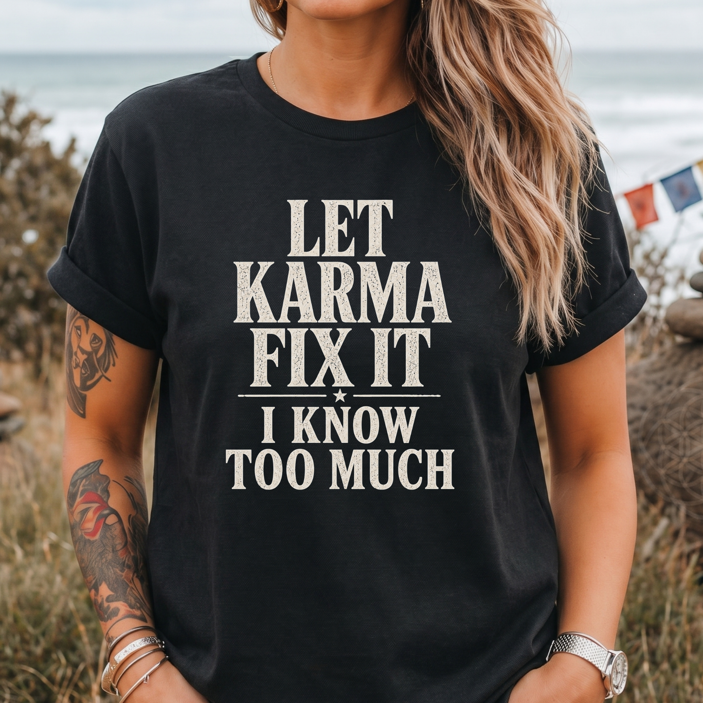 I Know Too Much Karma T-Shirt
