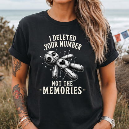I Deleted Your Number Voodoo T-Shirt