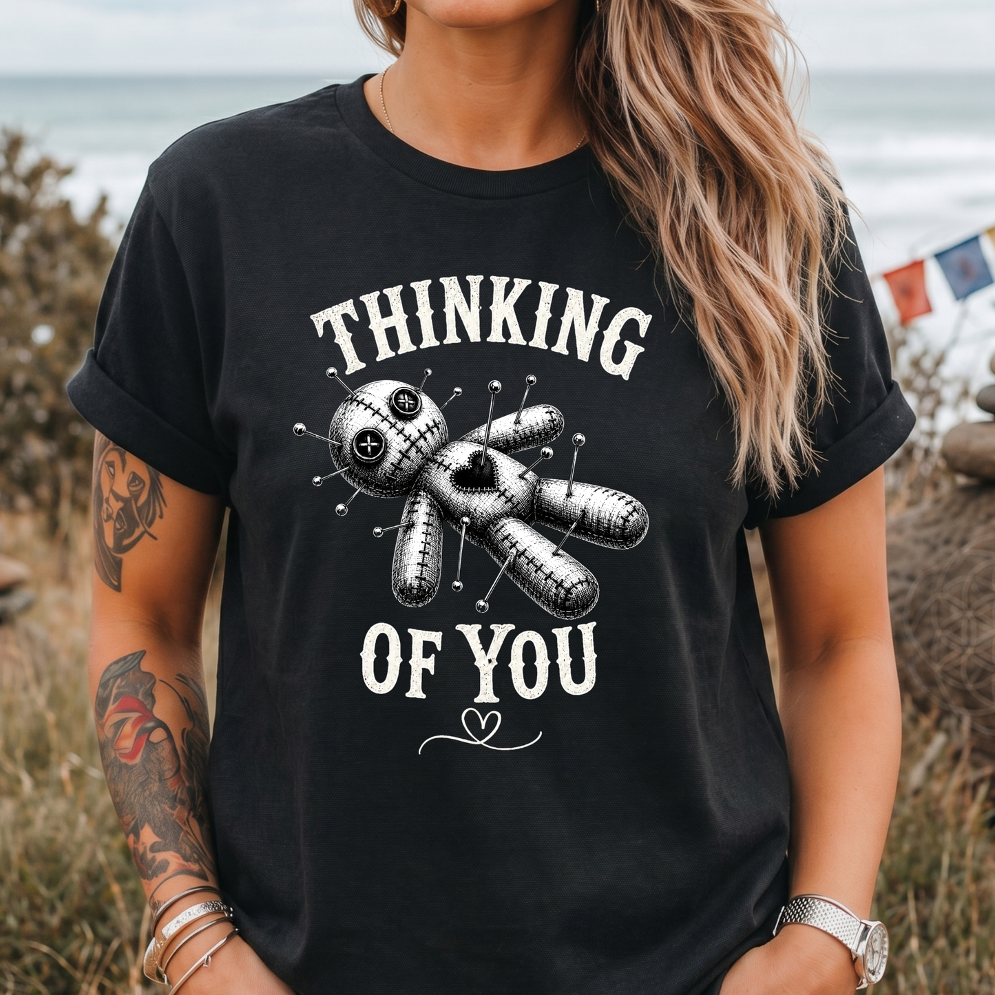 'Thinking of You' Voodoo Doll T-Shirt