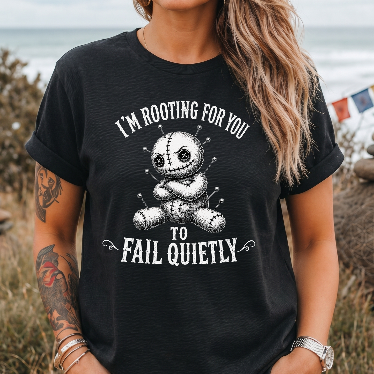 Rooting For You Voodoo Doll T-Shirt