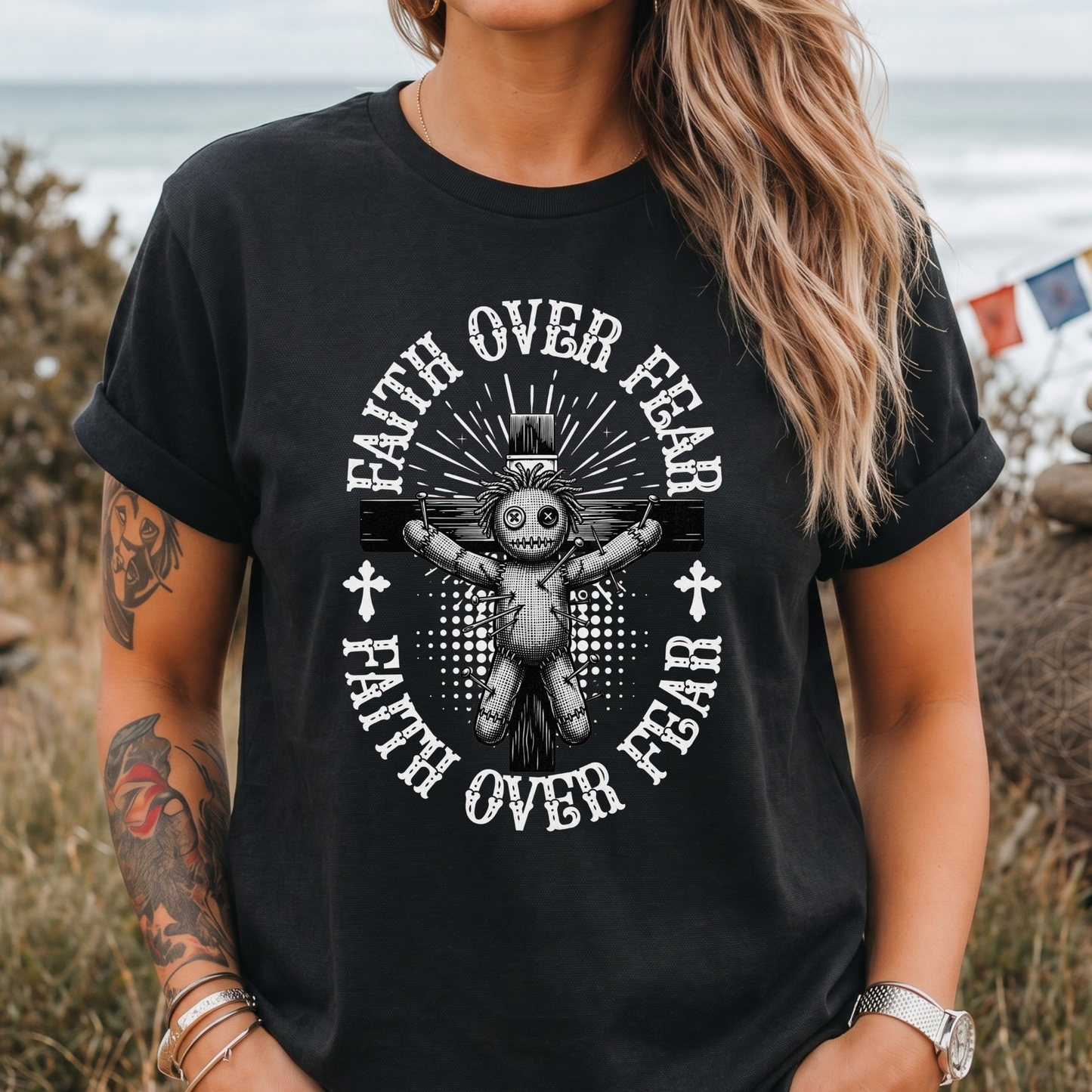 Faith Over Fear Voodoo T-Shirt