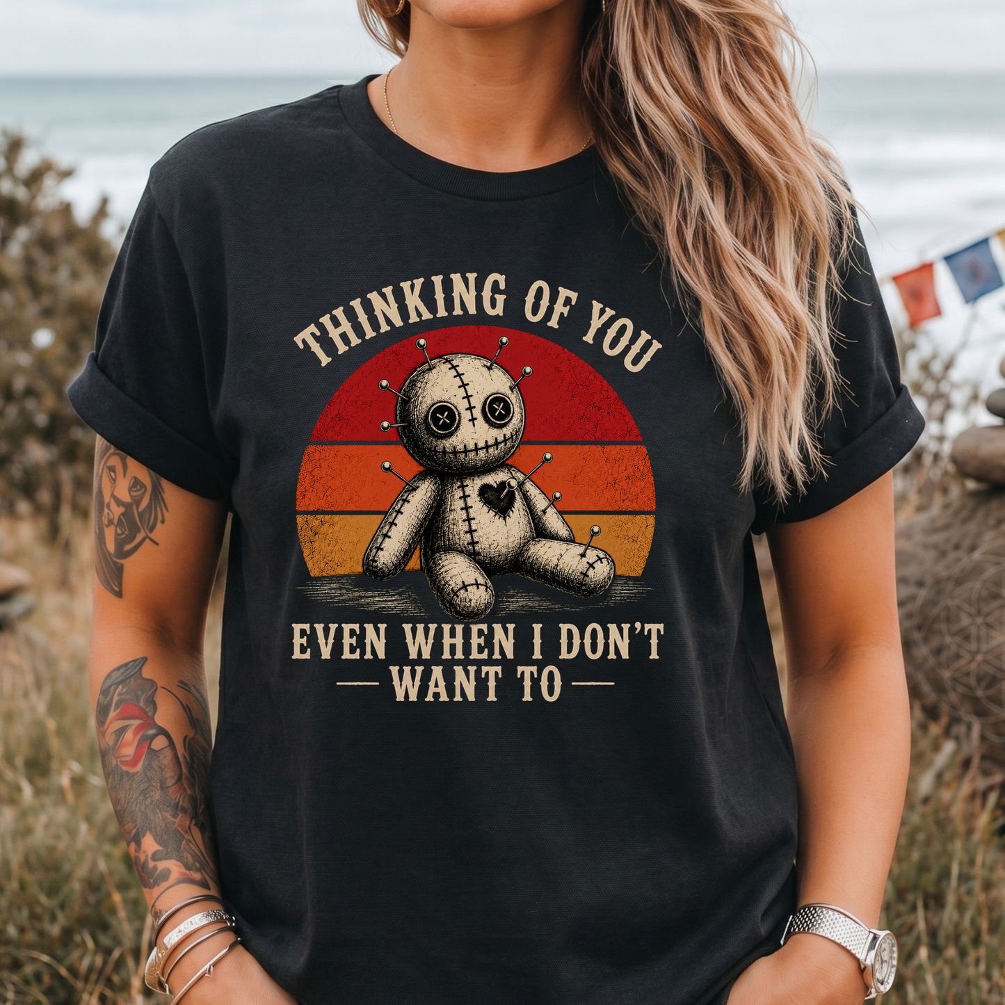 Even When I Don't Want To Voodoo T‑Shirt