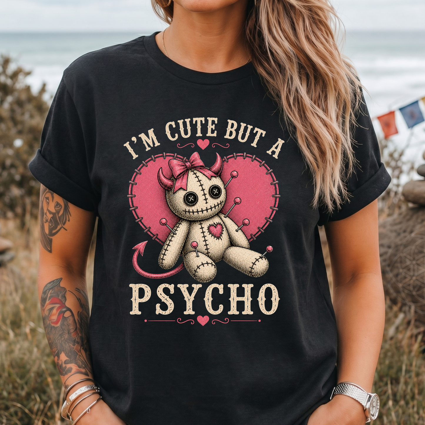 I’m Cute But A Psycho T-Shirt