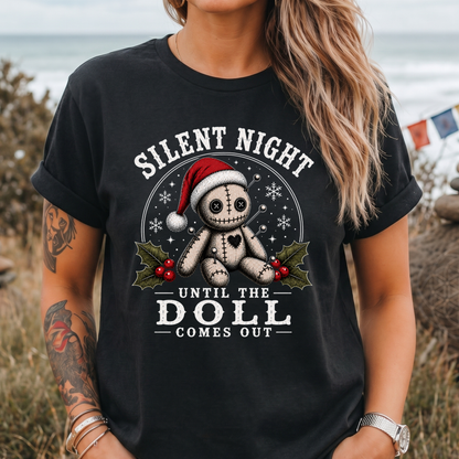 Silent Night Voodoo Doll T-Shirt