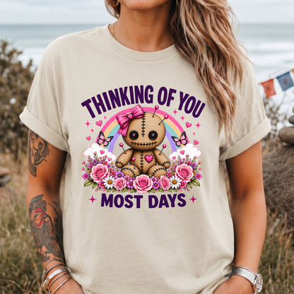Thinking Of You Cute Voodoo Doll T-Shirt