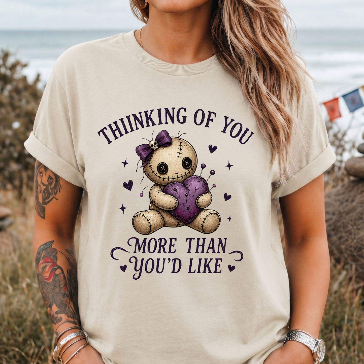 More Than You'd Like Voodoo Doll T-Shirt