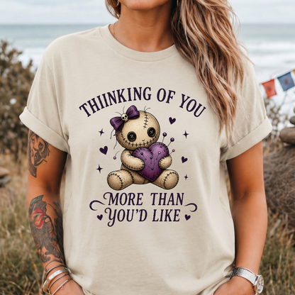 More Than You'd Like Voodoo Doll T-Shirt