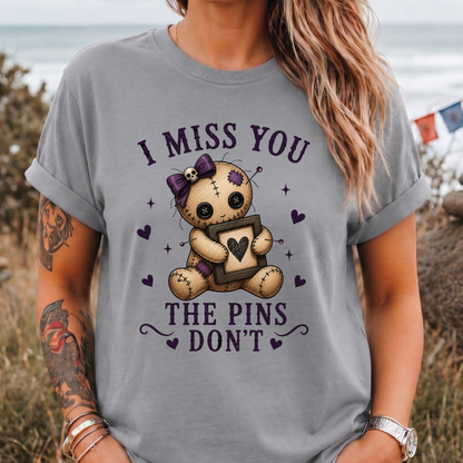 "I Miss You" Cute Voodoo T-Shirt