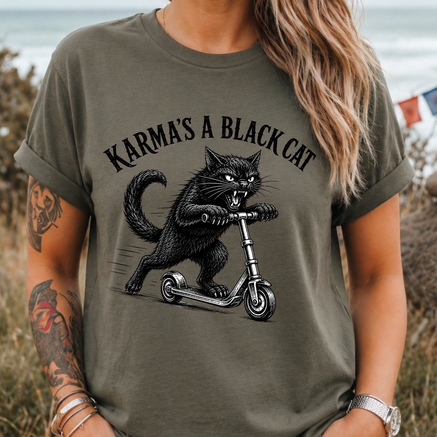Karma's a Black Cat T-Shirt