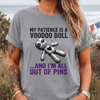 My Patience Is a Voodoo Doll T-Shirt