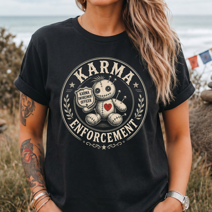 Karma Enforcement Officer T-Shirt
