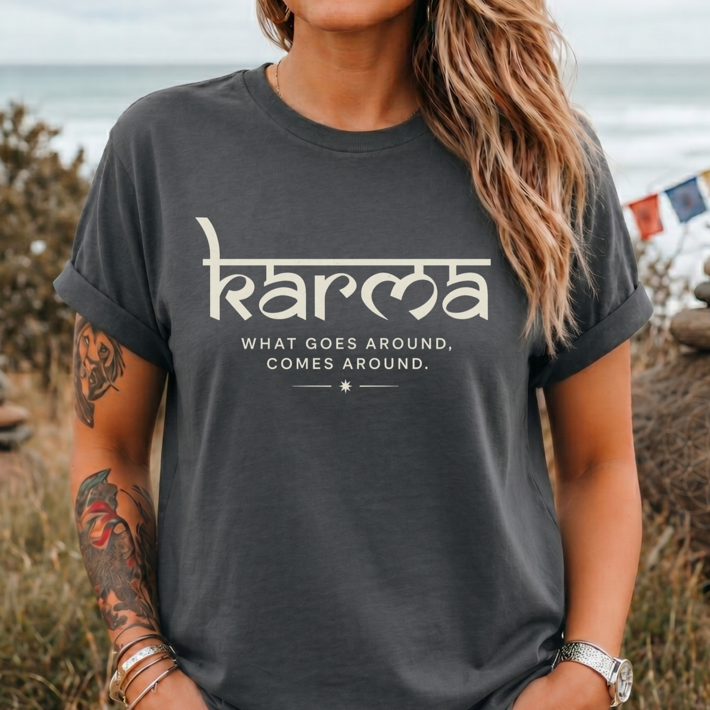 What Goes Around - Karma T-Shirt