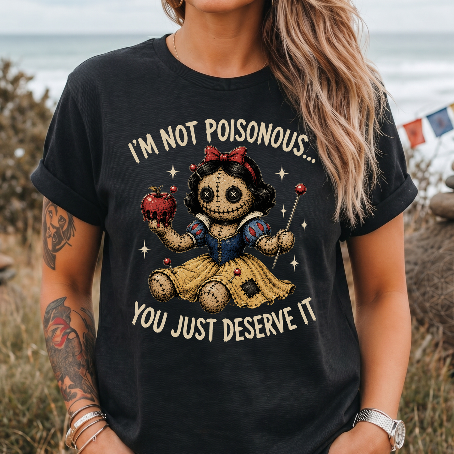 I'm Not Poisonous Doll T-Shirt