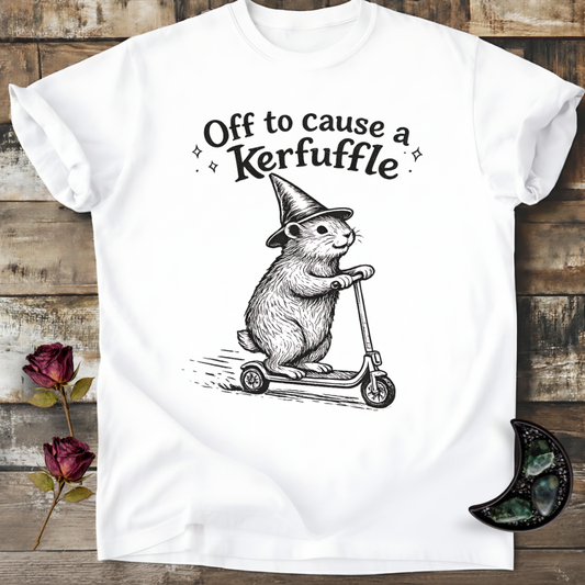 Off to Cause a Kerfuffle | Cute T-Shirt