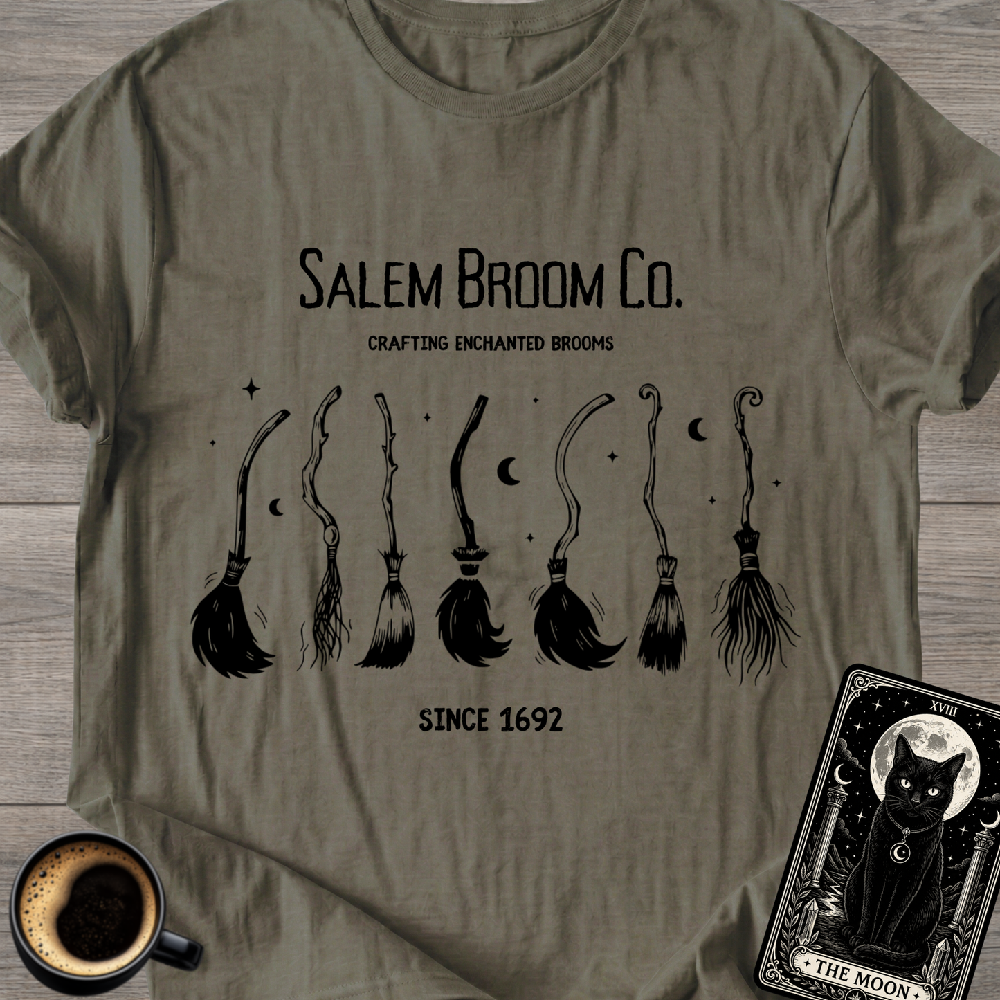 Witch Salem Broom Co. T-Shirt