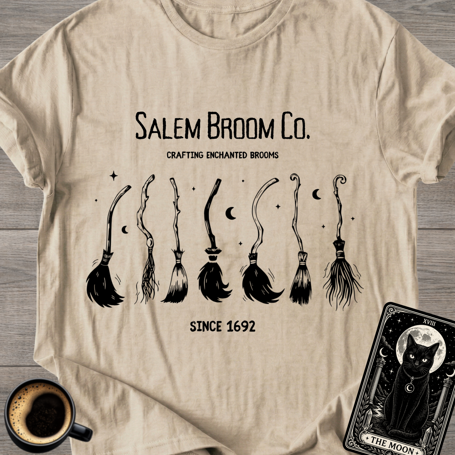 Witch Salem Broom Co. T-Shirt