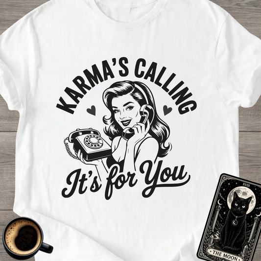 Karma's Calling | Retro T-Shirt