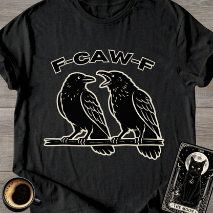 F-CAW-F Raven Graphic T-Shirt