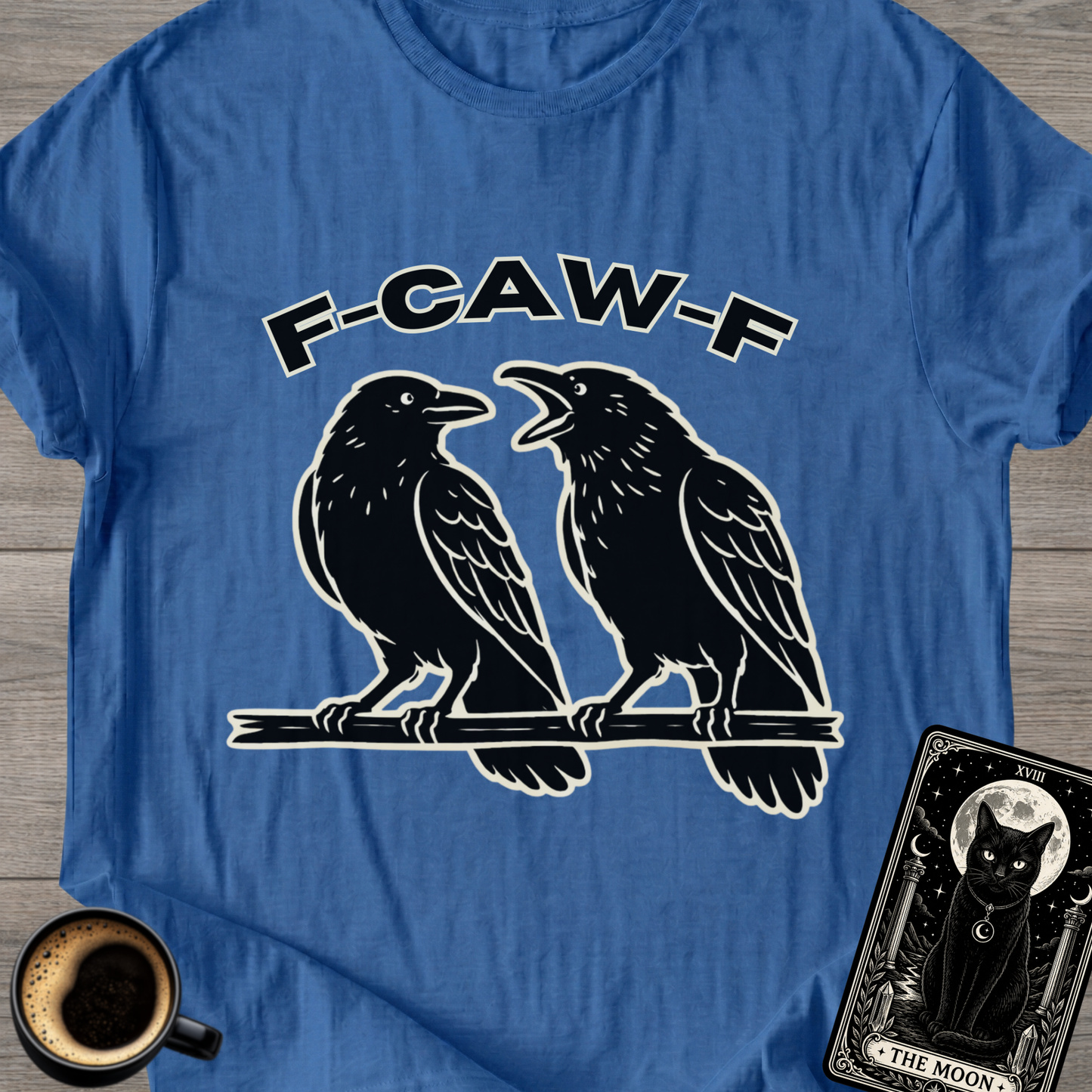 F-CAW-F Raven Graphic T-Shirt