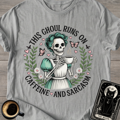 This Ghoul Runs on Caffeine T-Shirt