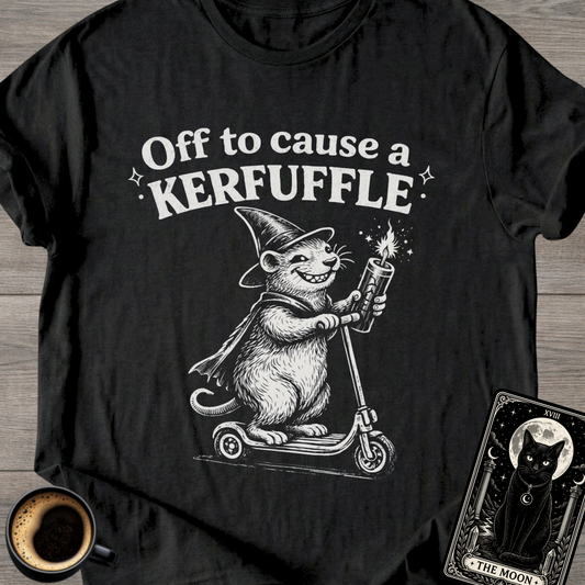 Cause a Kerfuffle" Cheeky Rat T-Shirt
