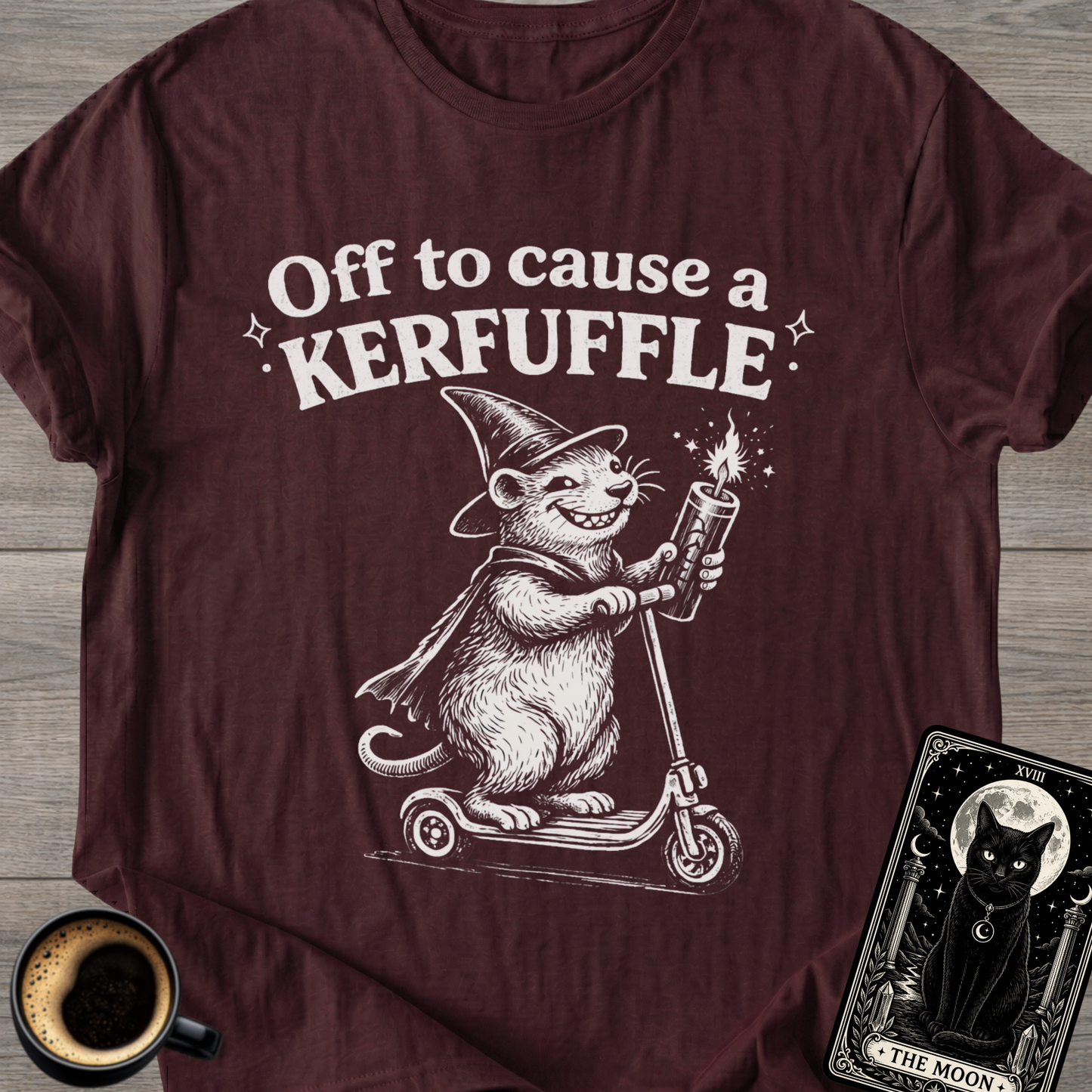 Cause a Kerfuffle" Cheeky Rat T-Shirt
