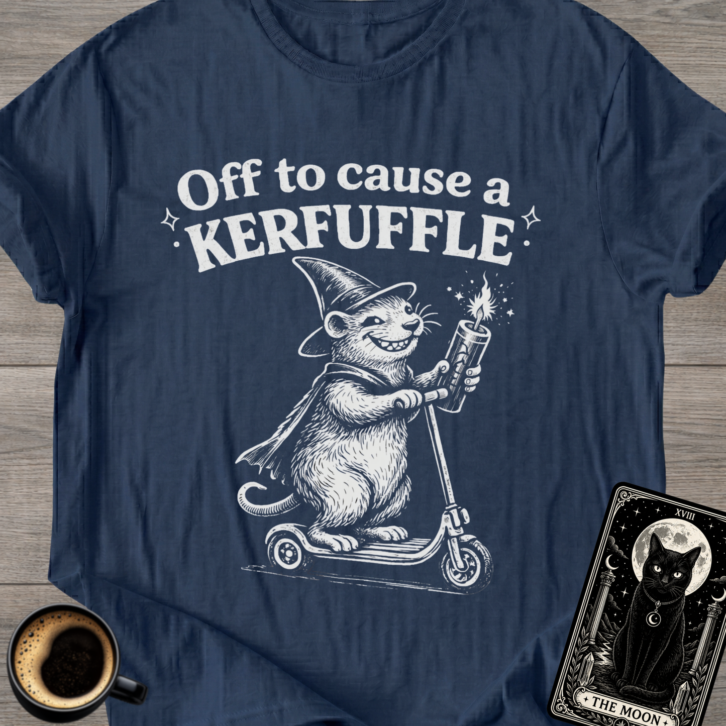 Cause a Kerfuffle" Cheeky Rat T-Shirt