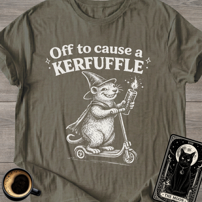Cause a Kerfuffle" Cheeky Rat T-Shirt