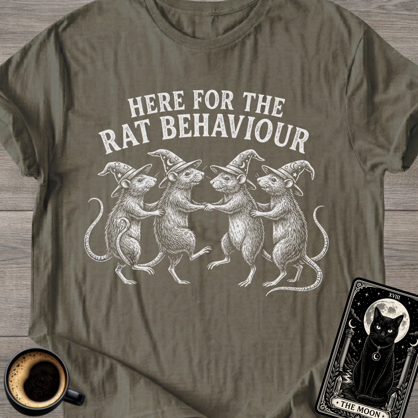 Here For The Rat Behaviour T-Shirt