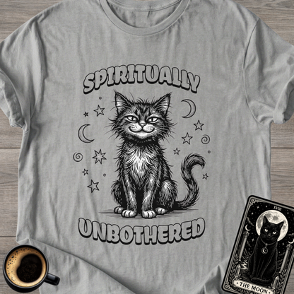 Spiritually Unbothered | Cat T-Shirt