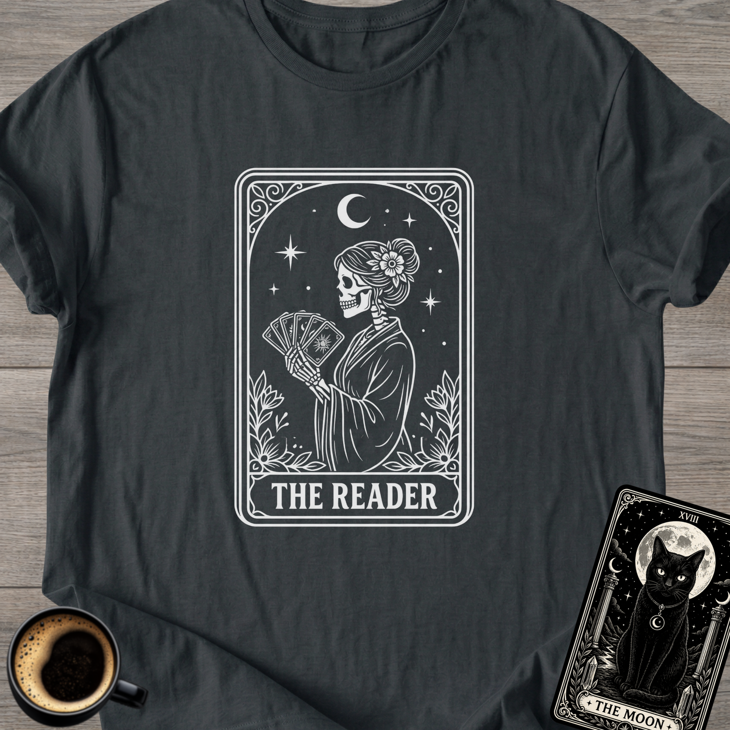 The Reader Gothic Tarot T-Shirt