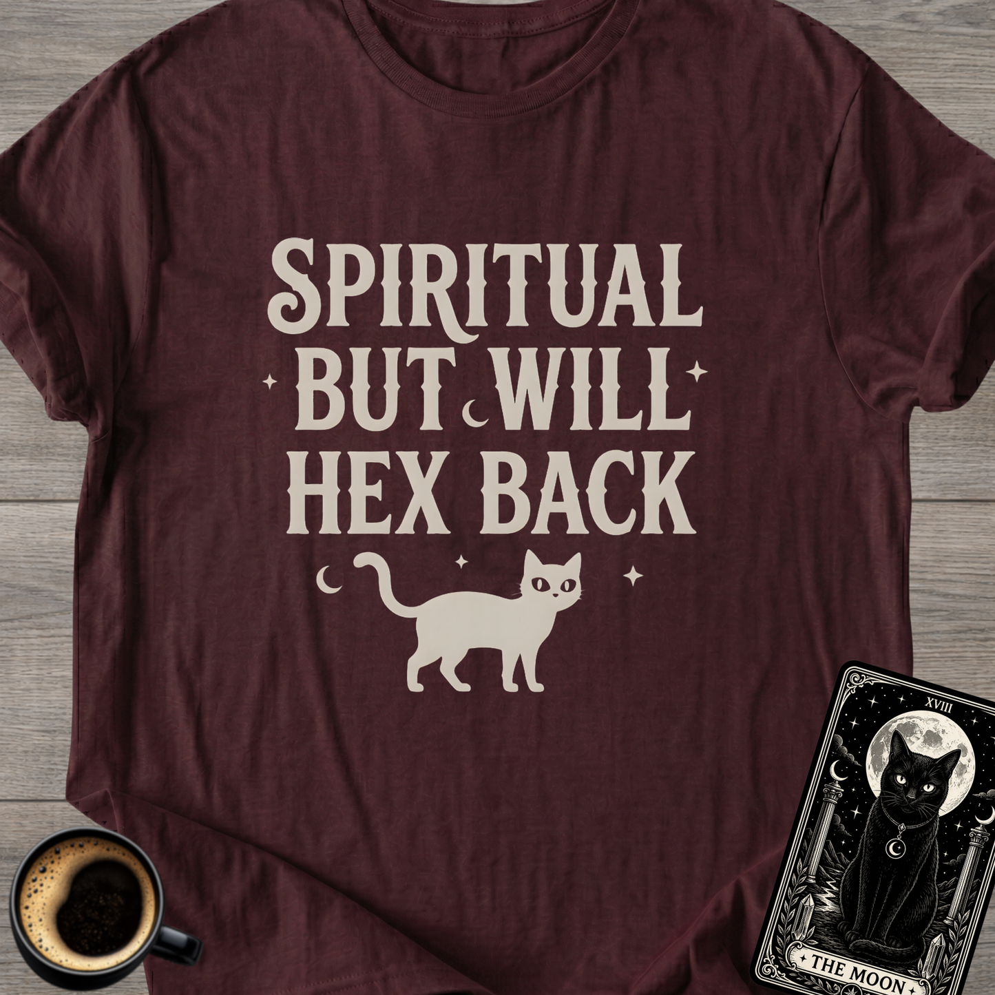 Spiritual But Will Hex T-Shirt