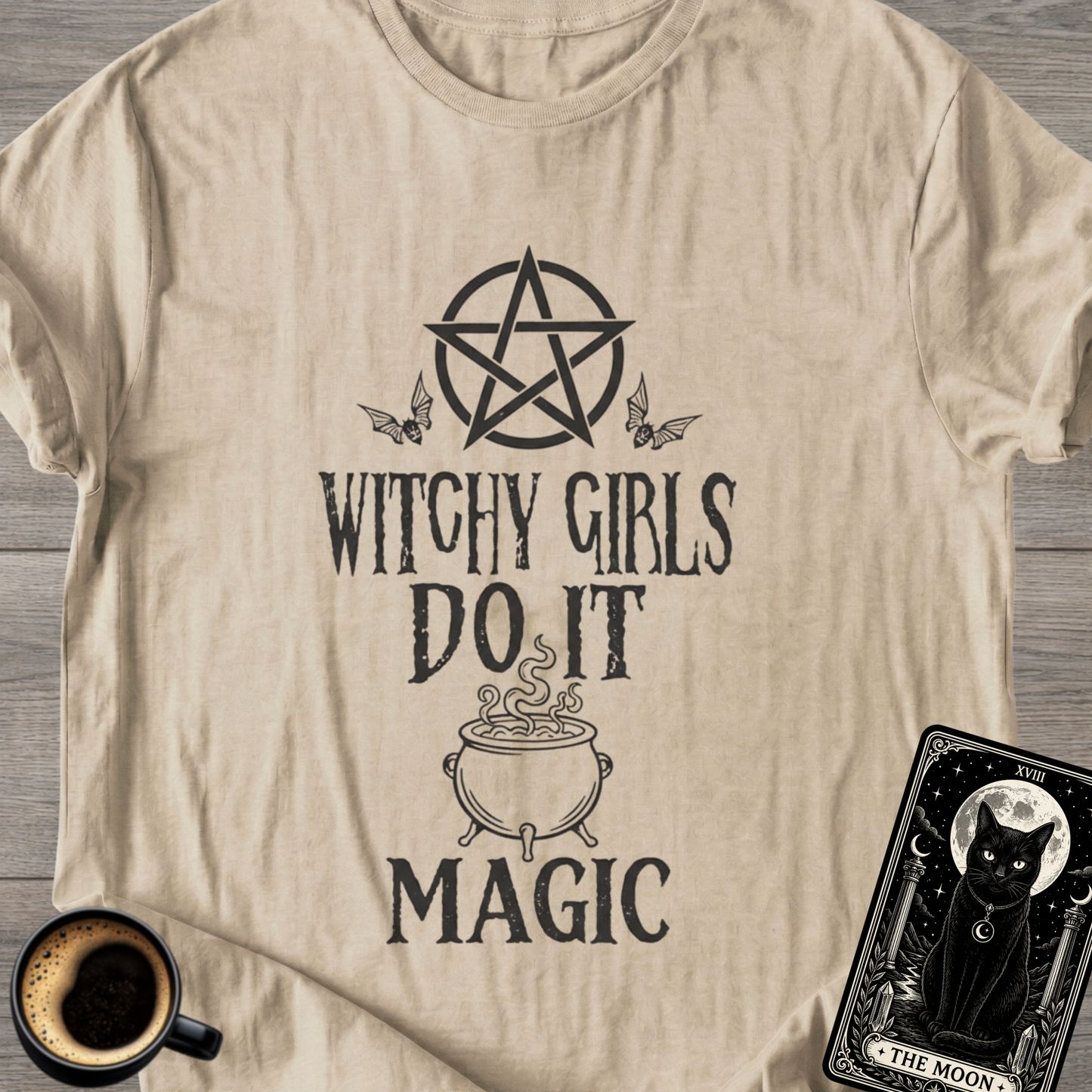 Witchy Girls Do It Magic | Occult T-Shirt
