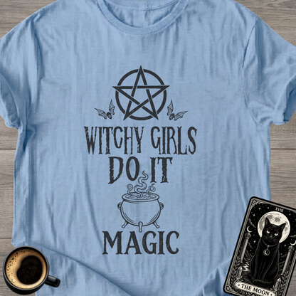 Witchy Girls Do It Magic | Occult T-Shirt