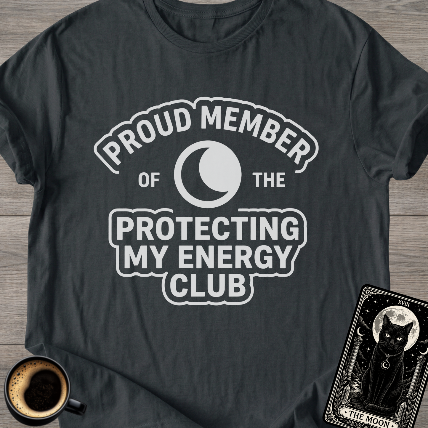 Protecting My Energy Club T-Shirt