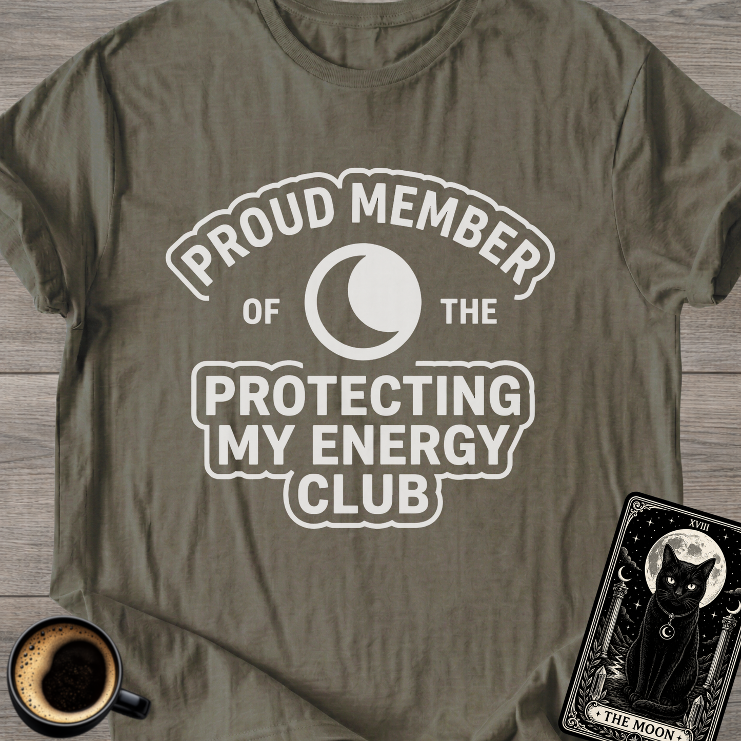 Protecting My Energy Club T-Shirt