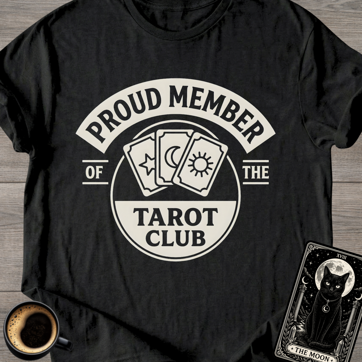 Tarot Club Funny T-Shirt