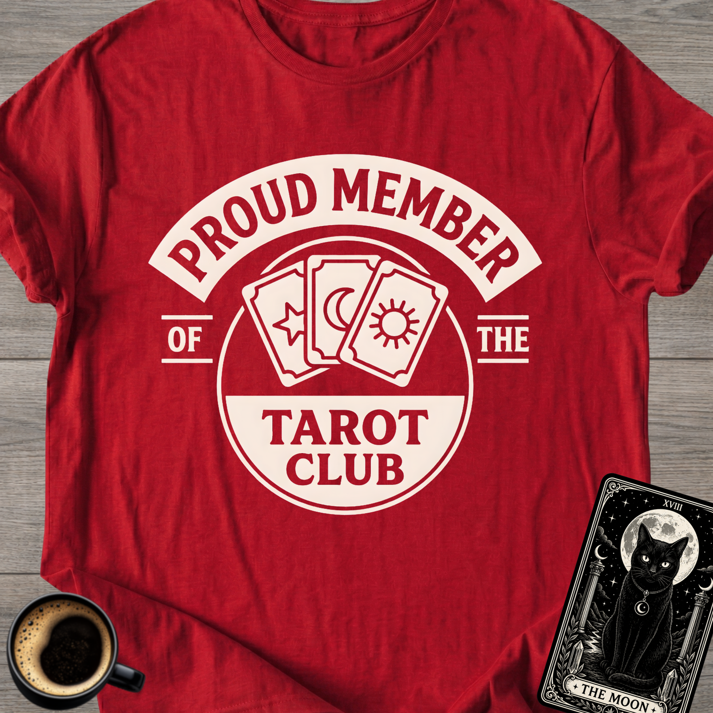 Tarot Club Funny T-Shirt